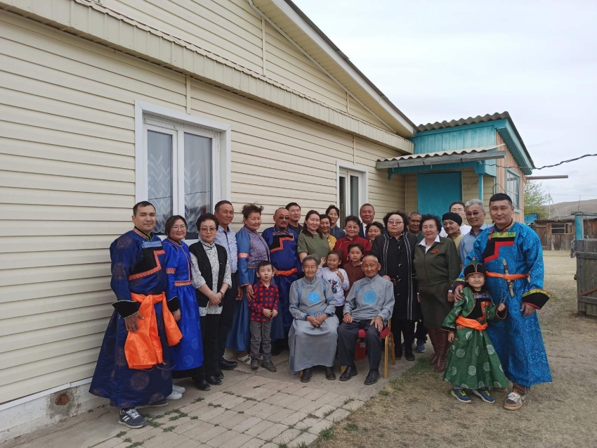 Супруги из поселка Агинское прожили вместе 65 лет 